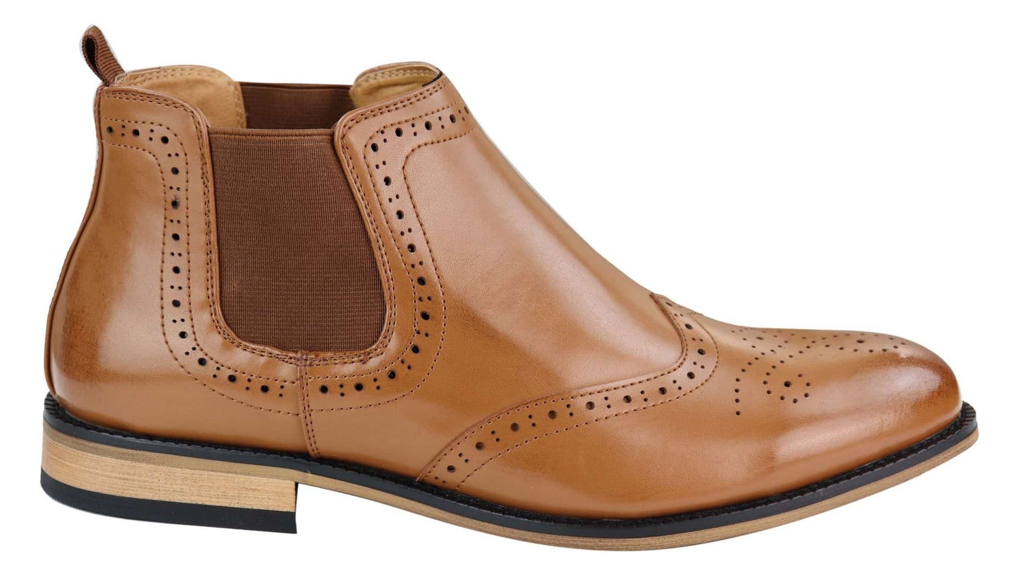 Vīriešu uzvelkami brogue zābaki