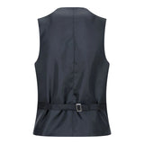 Zēnu melns 5 daļu uzvalks, žakete, veste, krekls, kaklasaites, bikses, kāzas, bēres