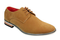 Fiorello 601 vīriešu zamšādas elegantās ikdienas Oksfordas kurpes ar šņorēm, brūnas, melnas, zilas