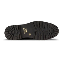 Vīriešu īstas ādas platformas brogue zābaki, pankroka, melni, dzeltenbrūni