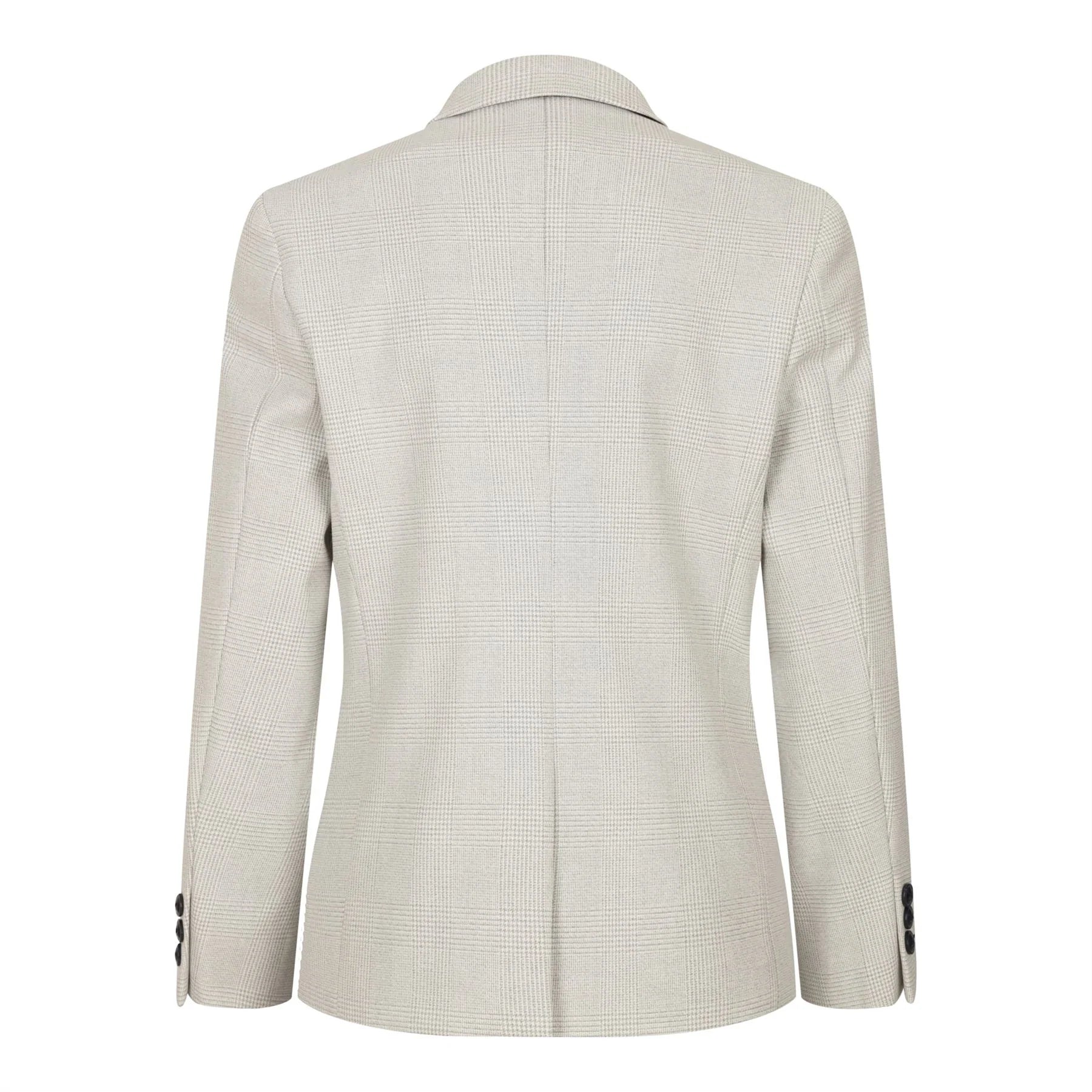 Zēnu trīsdaļīgs krēmkrāsas tvīda uzvalks kāzām, ballītēm, rūtains, pieguļošs, elegants, formāls