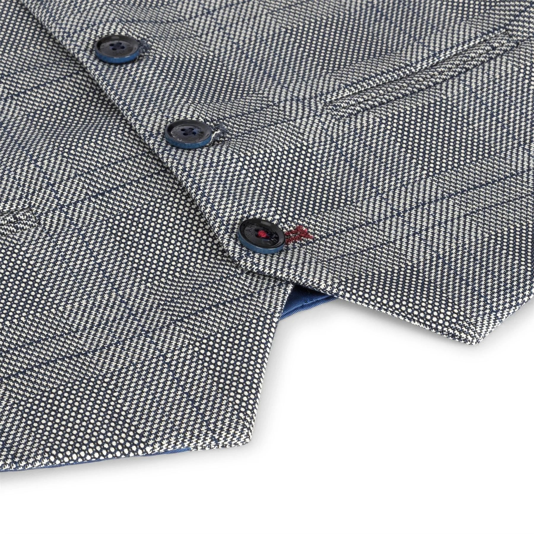 Zēnu trīsdaļīgs krēmkrāsas tvīda uzvalks kāzām, ballītēm, rūtains, pieguļošs, elegants, formāls