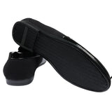 Vīriešu viegli uzvelkami, melni mokasīni