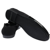 Vīriešu viegli uzvelkami, melni mokasīni