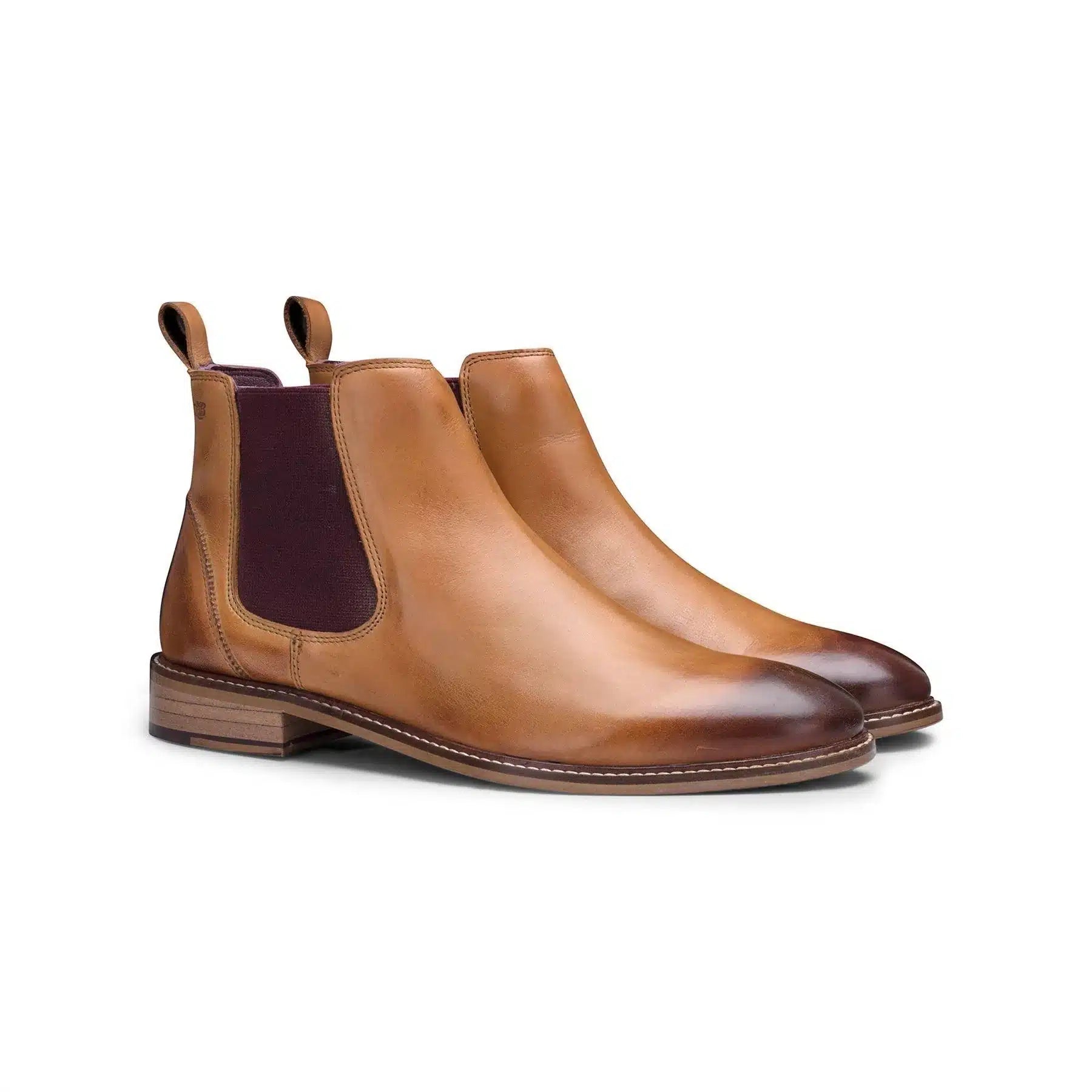 Vīriešu īstas ādas Chelsea dīlera zābaki, uzvelkami, eleganti, ikdienišķi, retro, vintage stila zābaki, klasiski