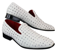 Vīriešu zamšādas mokasīni ar radzēm, sudrabaini, eleganti, ikdienas, spīdīgi, ballīšu apavi