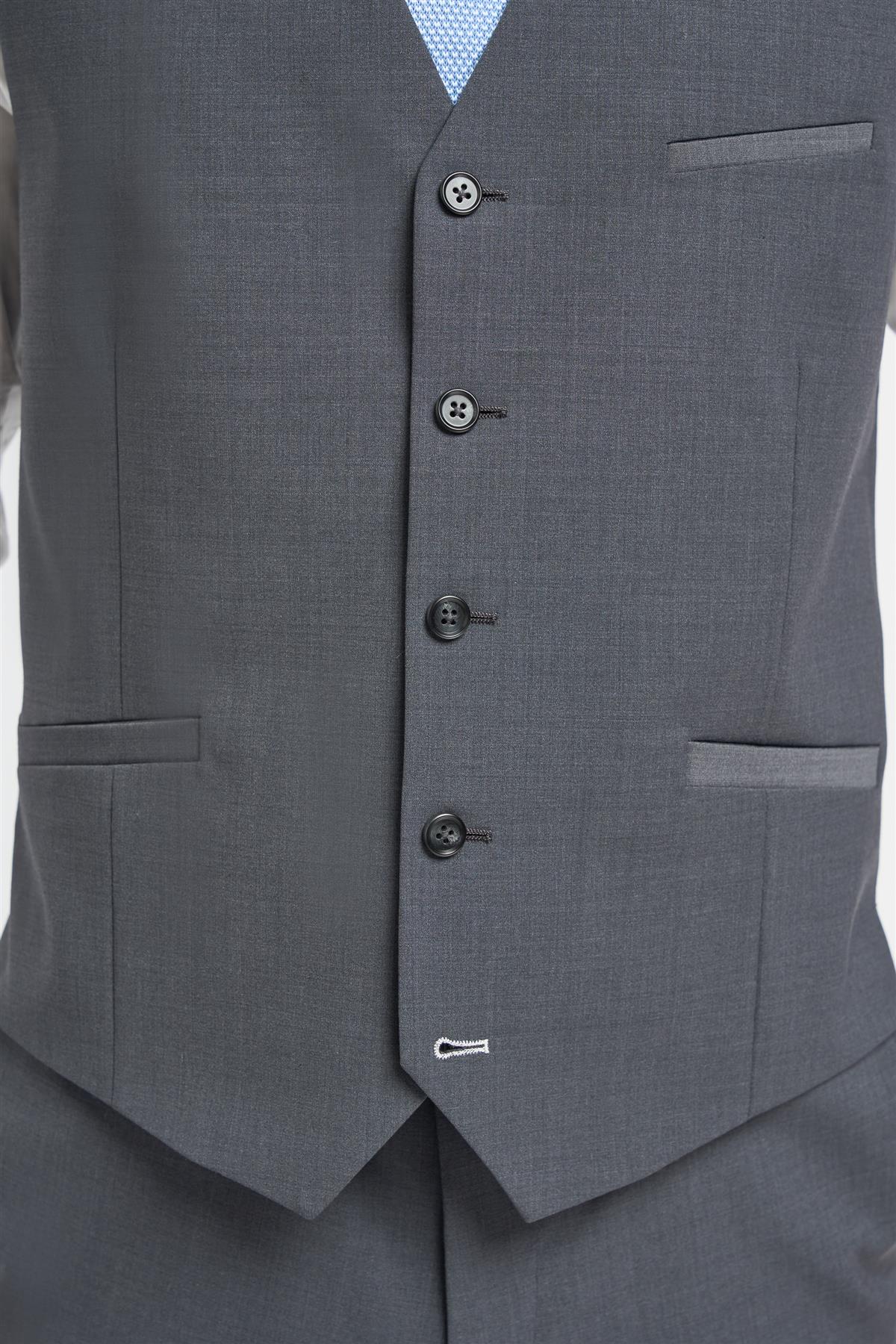 Bond - vīriešu ogļu krāsas veste