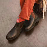 Booma 607 - brūni ādas Chelsea zābaki