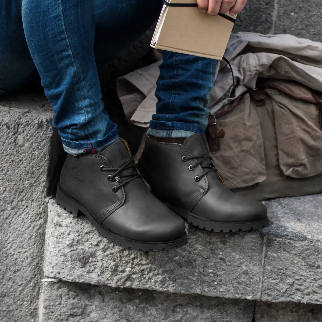 Bota Panama C3 - vīriešu čukka ādas puszābaki