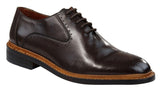 Vīriešu brogue Oxford kurpes, dzeltenbrūnas, melnas, mežģīņotas ādas Goodyear apavi, apmales