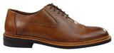 Vīriešu brogue Oxford kurpes, dzeltenbrūnas, melnas, mežģīņotas ādas Goodyear apavi, apmales
