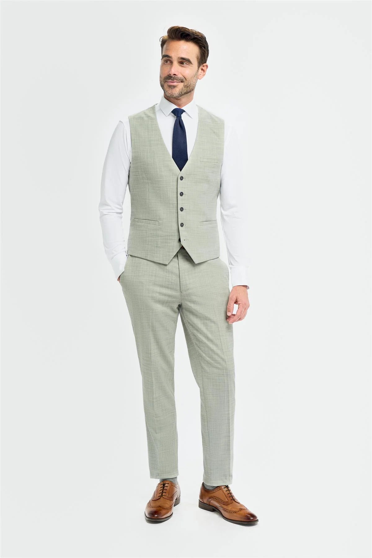 Camden - vīriešu salvijas zaļa veste