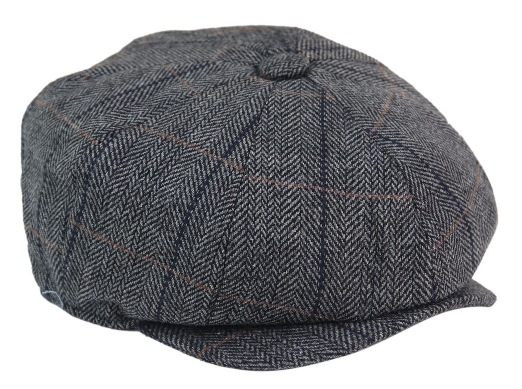 Vīriešu 8 paneļu Peaky Blinders cepure - Cavani Albert