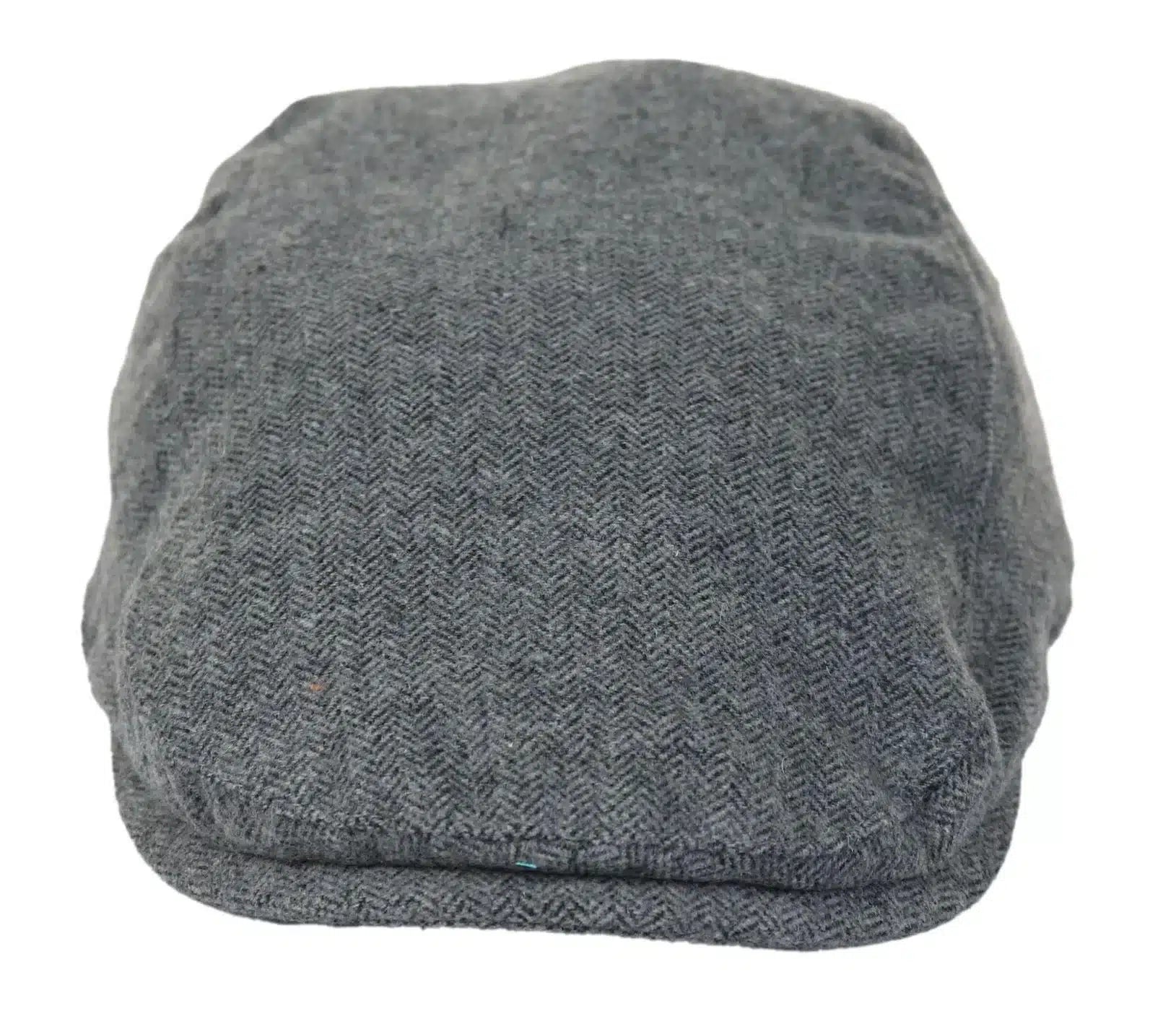 Vīriešu plakana cepure Baker zēniem, 8 paneļu vectētiņa tvīda raksts, skujkoku raksts, pelēka, vintage stilā