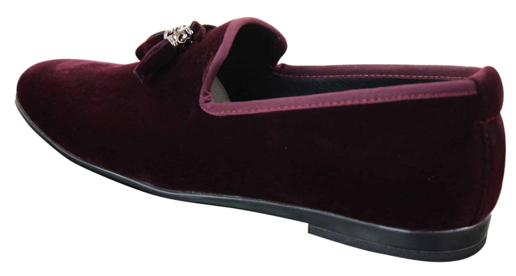 Elong dd0019 - vīriešu samta uzvelkamie zamšādas autovadītāja apavi, pušķu imitācijas mokasīni, eleganti, ikdienas, vīna zili.