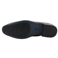 Vīriešu uzvelkamas formālas kurpes zaļā krāsā