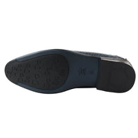 Vīriešu uzvelkamas formālas kurpes tumši zilas