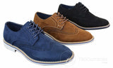 Elong EL0635 - vīriešu eleganti ikdienas zamšādas nubuka ādas brogi