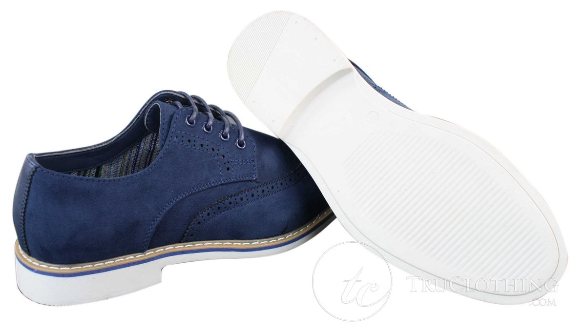 Elong EL0635 - vīriešu eleganti ikdienas zamšādas nubuka ādas brogi