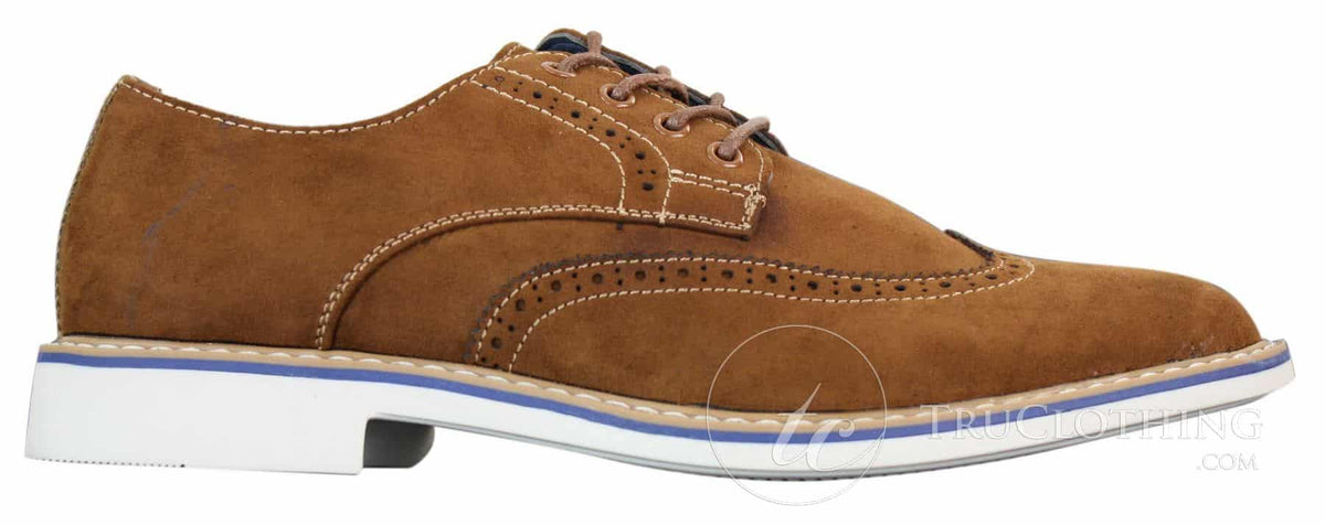 Elong EL0635 - vīriešu eleganti ikdienas zamšādas nubuka ādas brogi
