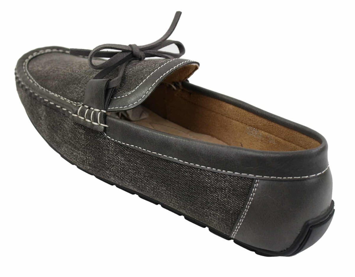 Vīriešu džinsa ādas mežģīņu mokasīnu apavi, eleganti, ikdienas, itāļu krāsas, gaiši zili