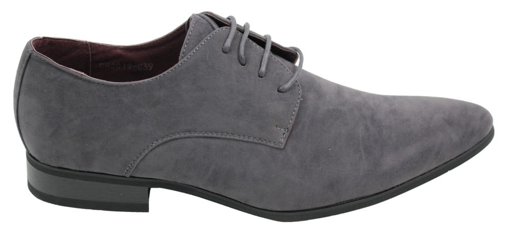 Vīriešu šņorētas elegantas ikdienas zamšādas kurpes sarkanas, zaļas, melnas, pelēkas, itāļu stilā