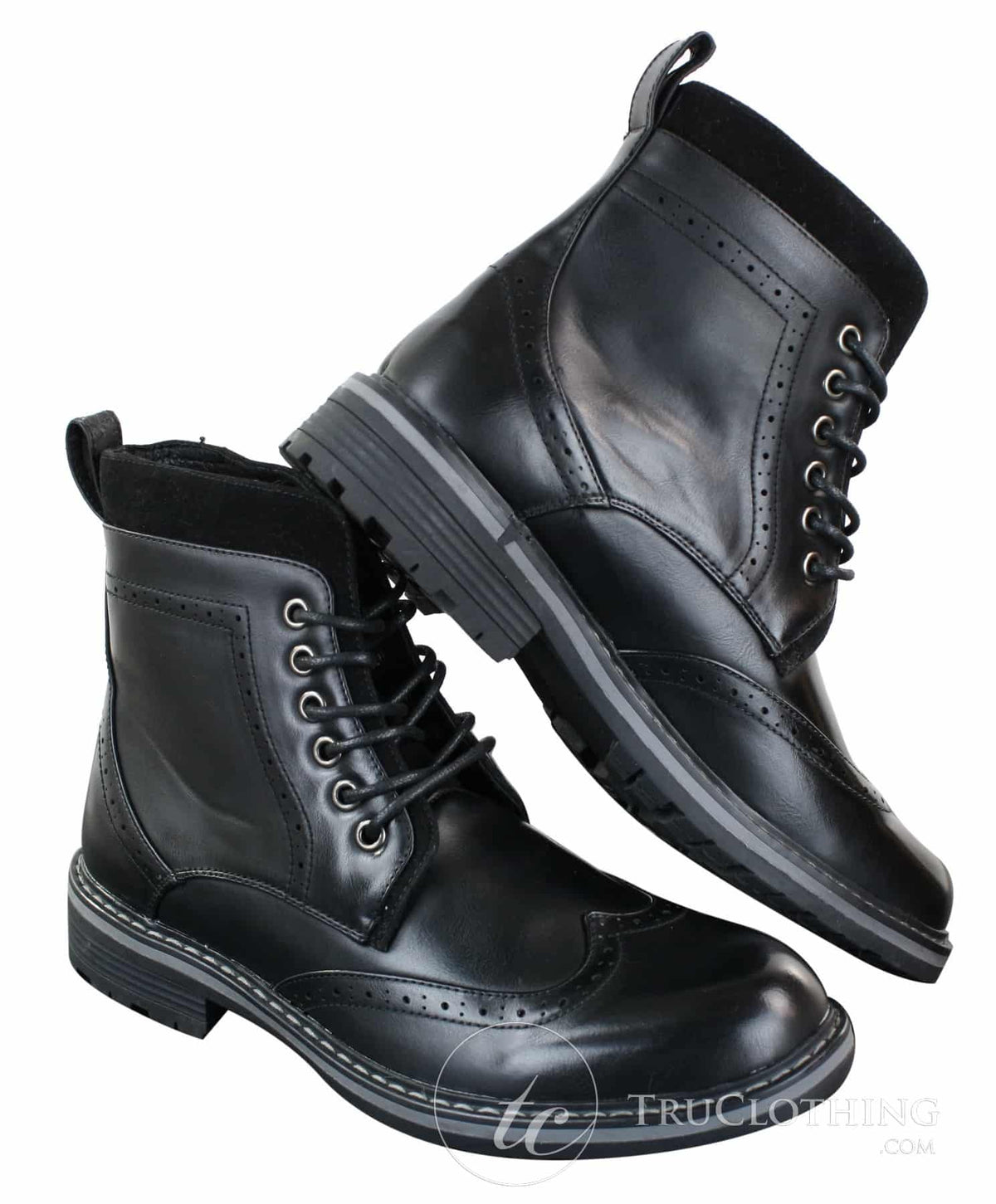 Galax GLX3521 vīriešu brūni, melni, brogu puszābaki ar ādas zamšādu, šņorēm, kovboju stila, eleganti un ikdienas zābaki.