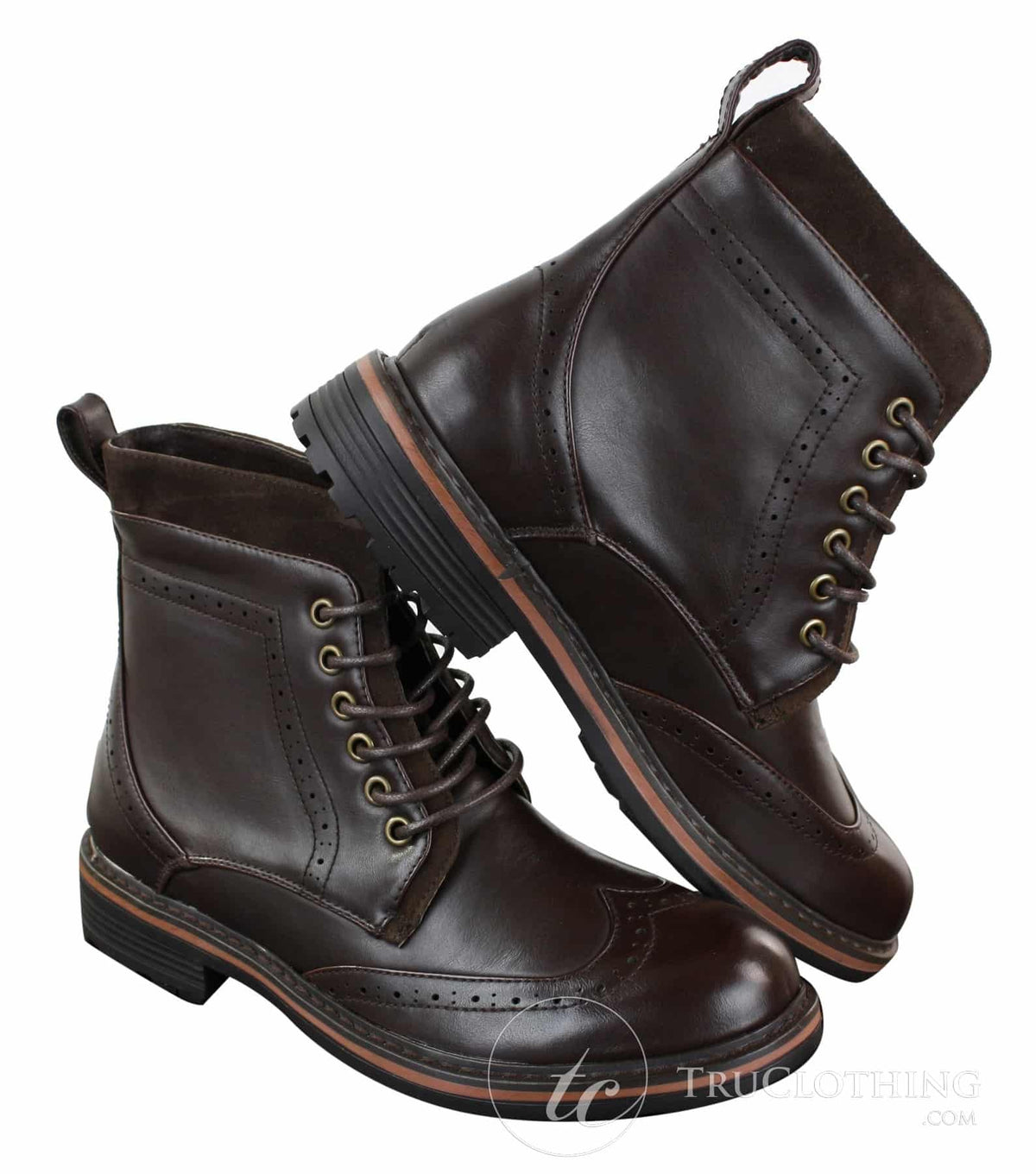 Galax GLX3521 vīriešu brūni, melni, brogu puszābaki ar ādas zamšādu, šņorēm, kovboju stila, eleganti un ikdienas zābaki.