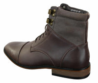 Galax GLX3517 vīriešu pieguļoši vintage retro stila Sherlock stila apavi ar auklām, eleganti, ikdienas, puszābaki ar ādu
