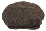 Vīriešu vintage tvīda Peaky Blinders cepure