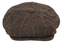 Vīriešu vintage tvīda Peaky Blinders cepure