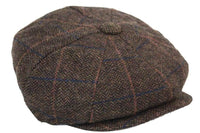 Vīriešu vintage tvīda Peaky Blinders cepure