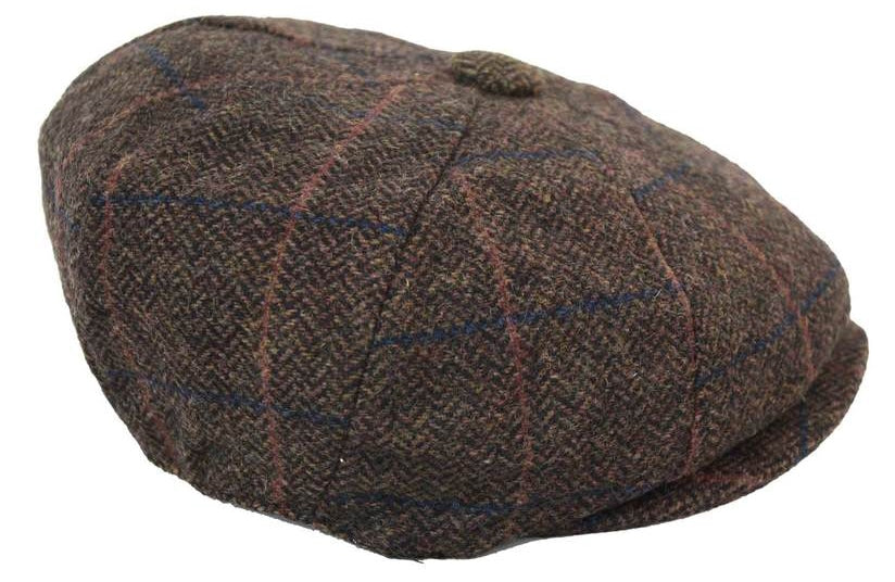 Vīriešu vintage tvīda Peaky Blinders cepure