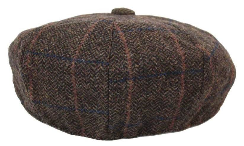 Vīriešu vintage tvīda Peaky Blinders cepure