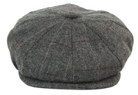 Vīriešu vintage tvīda Peaky Blinders cepure