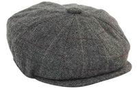Vīriešu vintage tvīda Peaky Blinders cepure