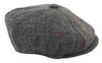 Vīriešu vintage tvīda Peaky Blinders cepure