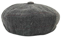 Vīriešu vintage tvīda Peaky Blinders cepure