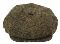 Vīriešu vintage tvīda Peaky Blinders cepure