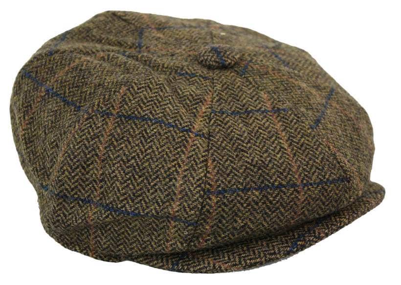 Vīriešu vintage tvīda Peaky Blinders cepure