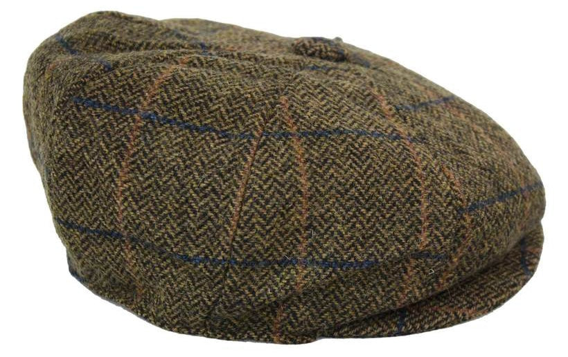 Vīriešu vintage tvīda Peaky Blinders cepure