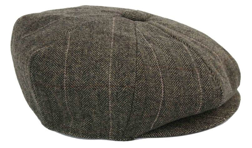 Vīriešu tvīda rūtainā Peaky Blinders cepure