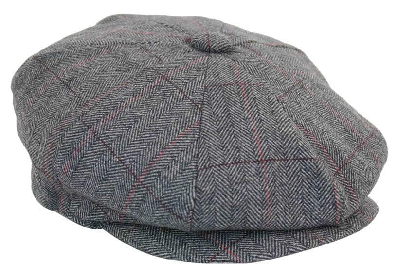 Vīriešu tvīda rūtainā Peaky Blinders cepure