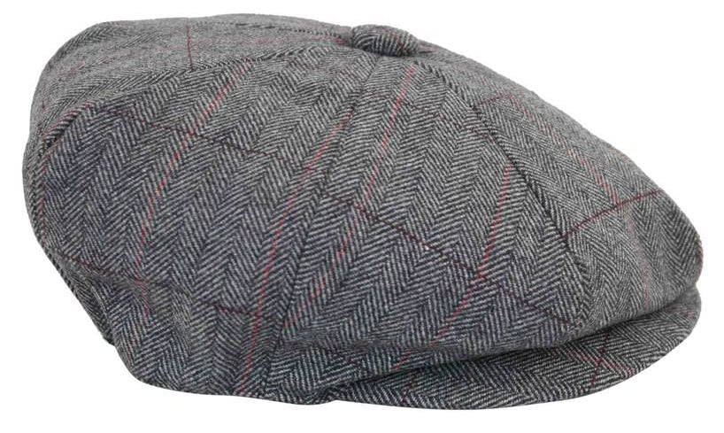 Vīriešu tvīda rūtainā Peaky Blinders cepure
