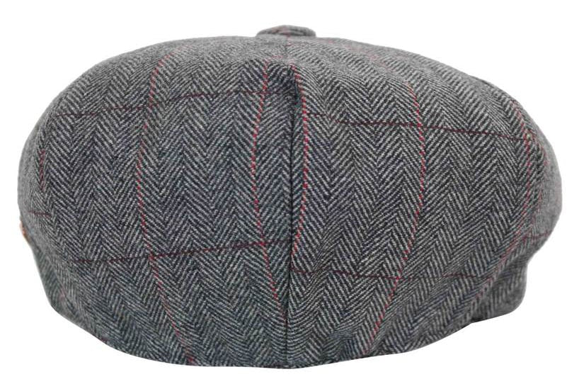 Vīriešu tvīda rūtainā Peaky Blinders cepure