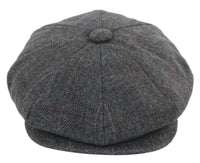 Vīriešu tvīda rūtainā Peaky Blinders cepure