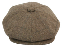 Vīriešu tvīda rūtainā Peaky Blinders cepure