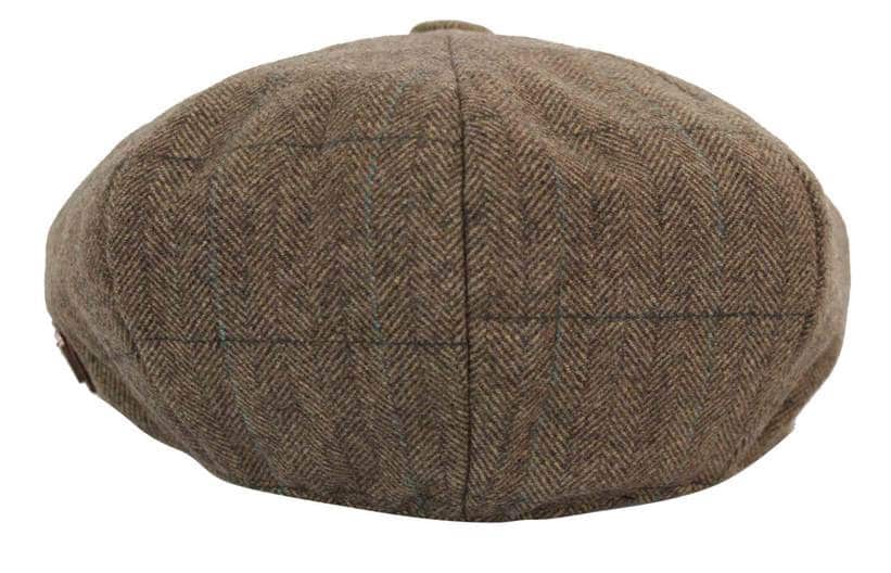 Vīriešu tvīda rūtainā Peaky Blinders cepure