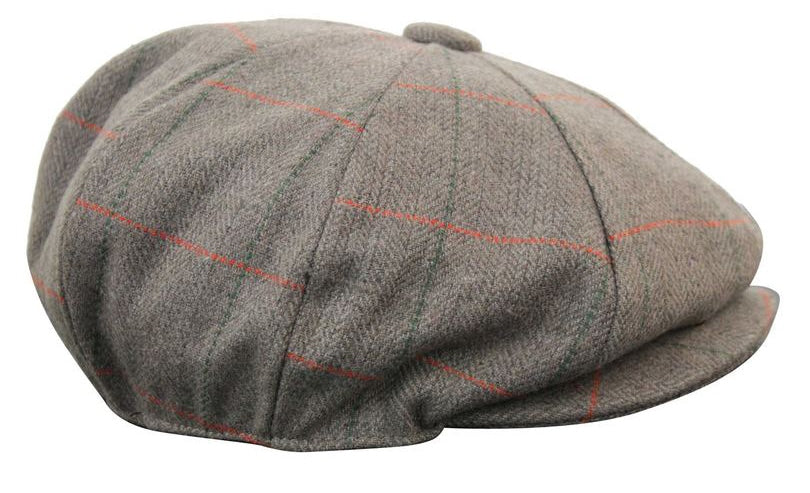Vīriešu tvīda rūtainā Peaky Blinders cepure