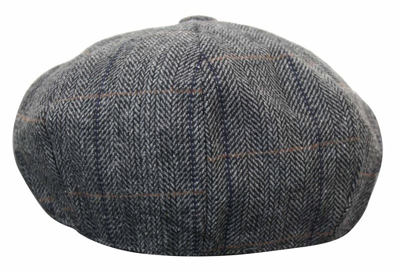 Vīriešu tvīda rūtainā Peaky Blinders cepure